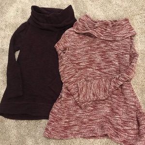 Two Cowl neck sweater